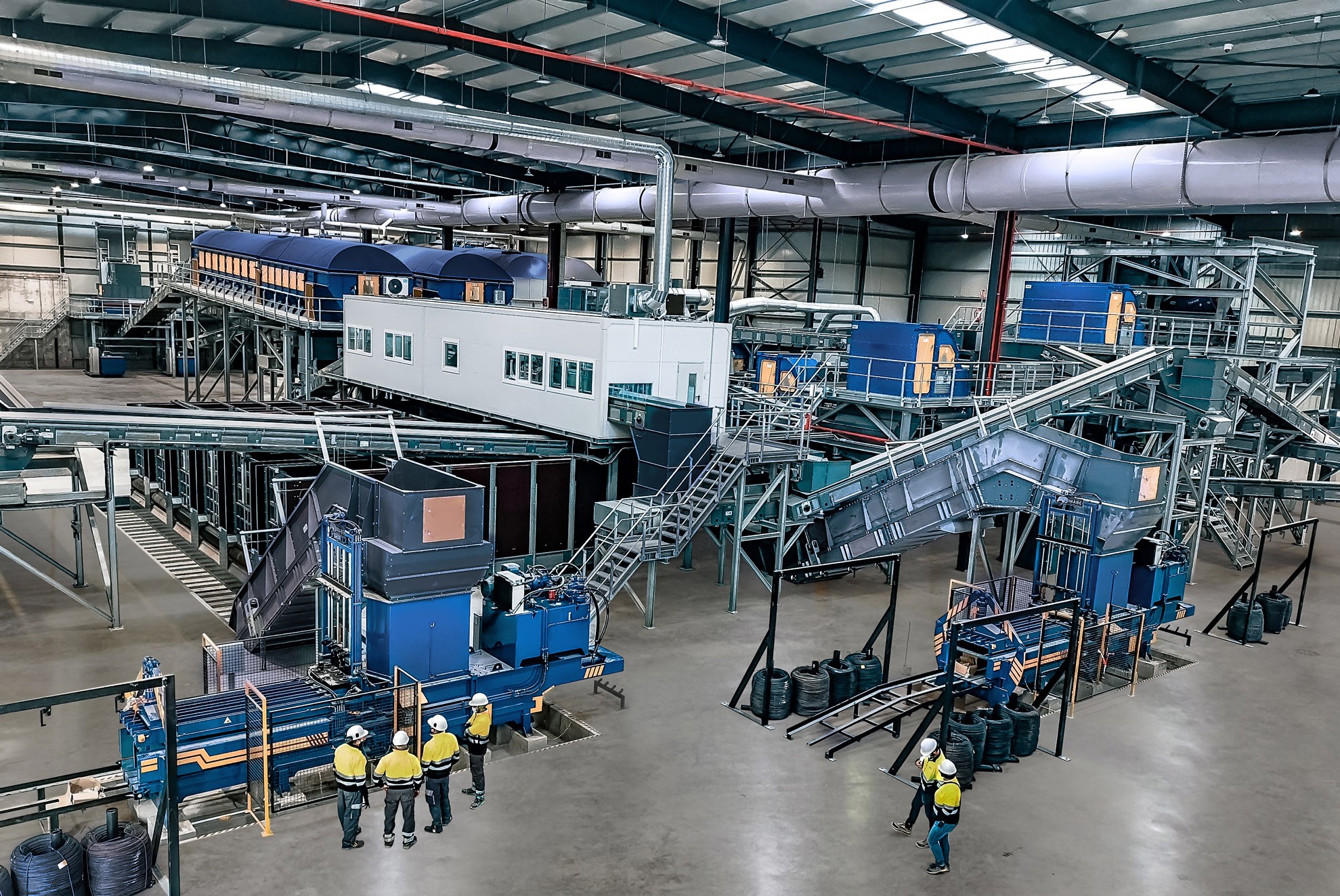 Stadler completes installation of new mechanical sorting plant in Ibiza 